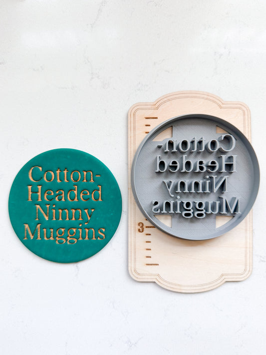 COTTON HEADED ORNAMENT CLAY CUTTERS | CHRISTMAS HOLIDAY | POLYMER CLAY CUTTER