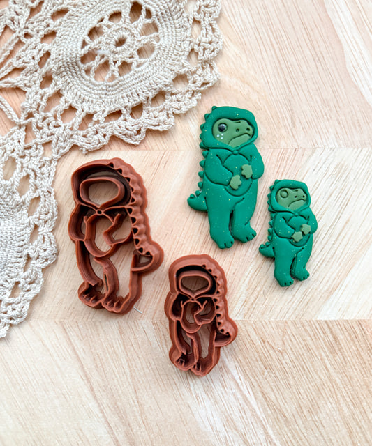 DINO SUIT  | FROG OUTFIT | POLYMER CLAY CUTTERS