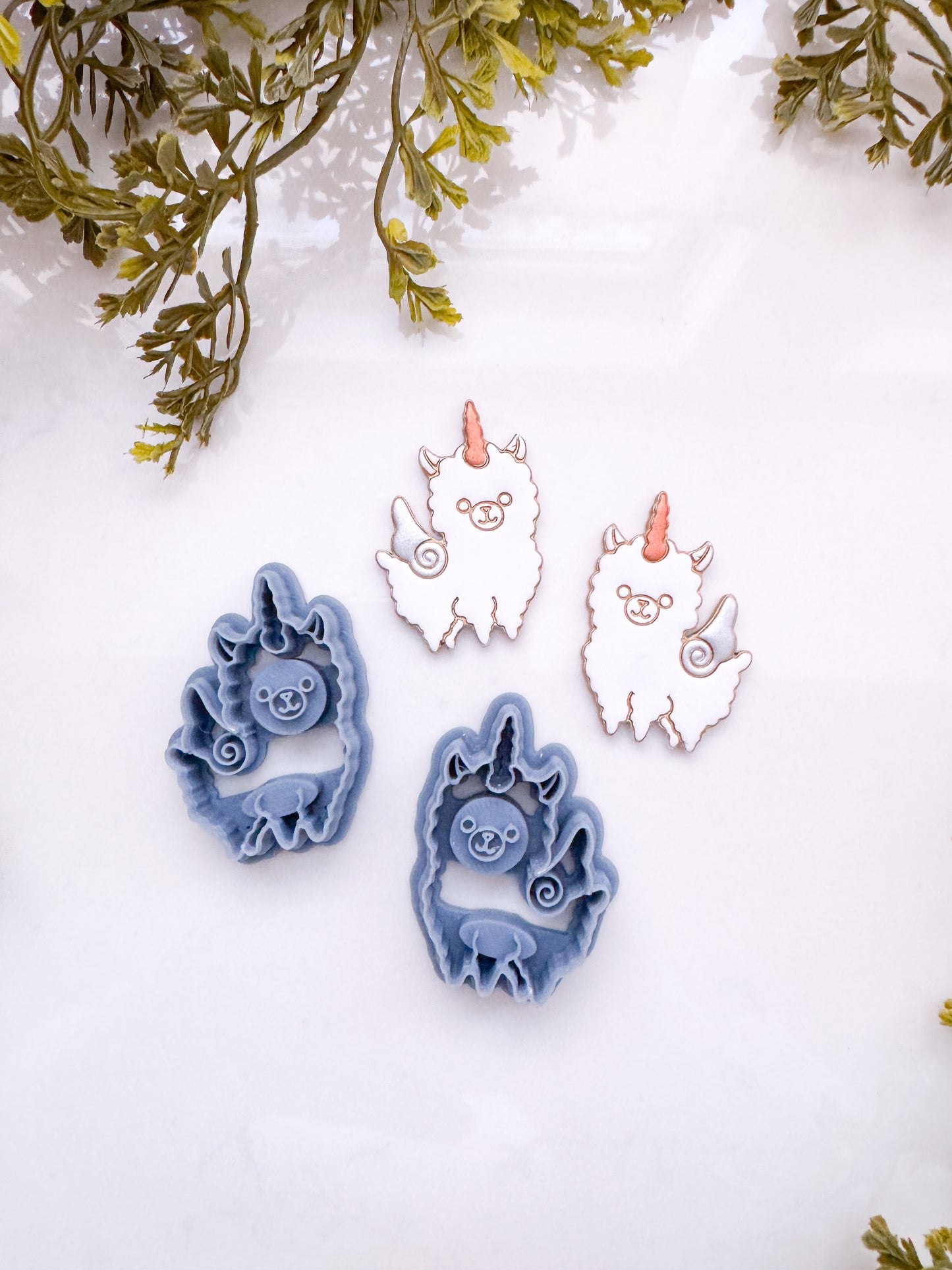 LLAMA UNICORN PEGASUS | ENCHANTED | ANIMAL | CLAY CUTTERS