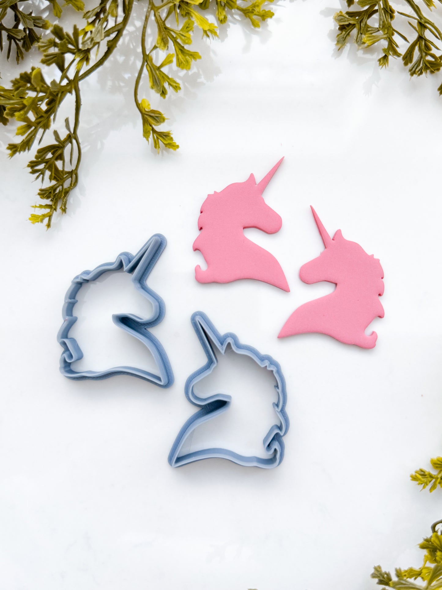 UNICORN PROFILE HEADS | ENCHANTED | CLAY CUTTERS