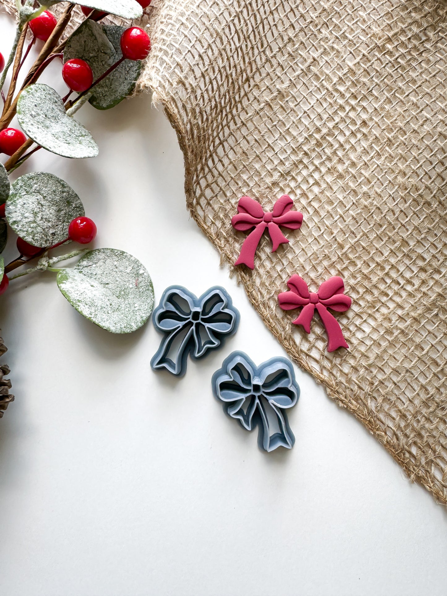 PRETTY BOWS | CHRISTMAS 2024 | CLAY CUTTER