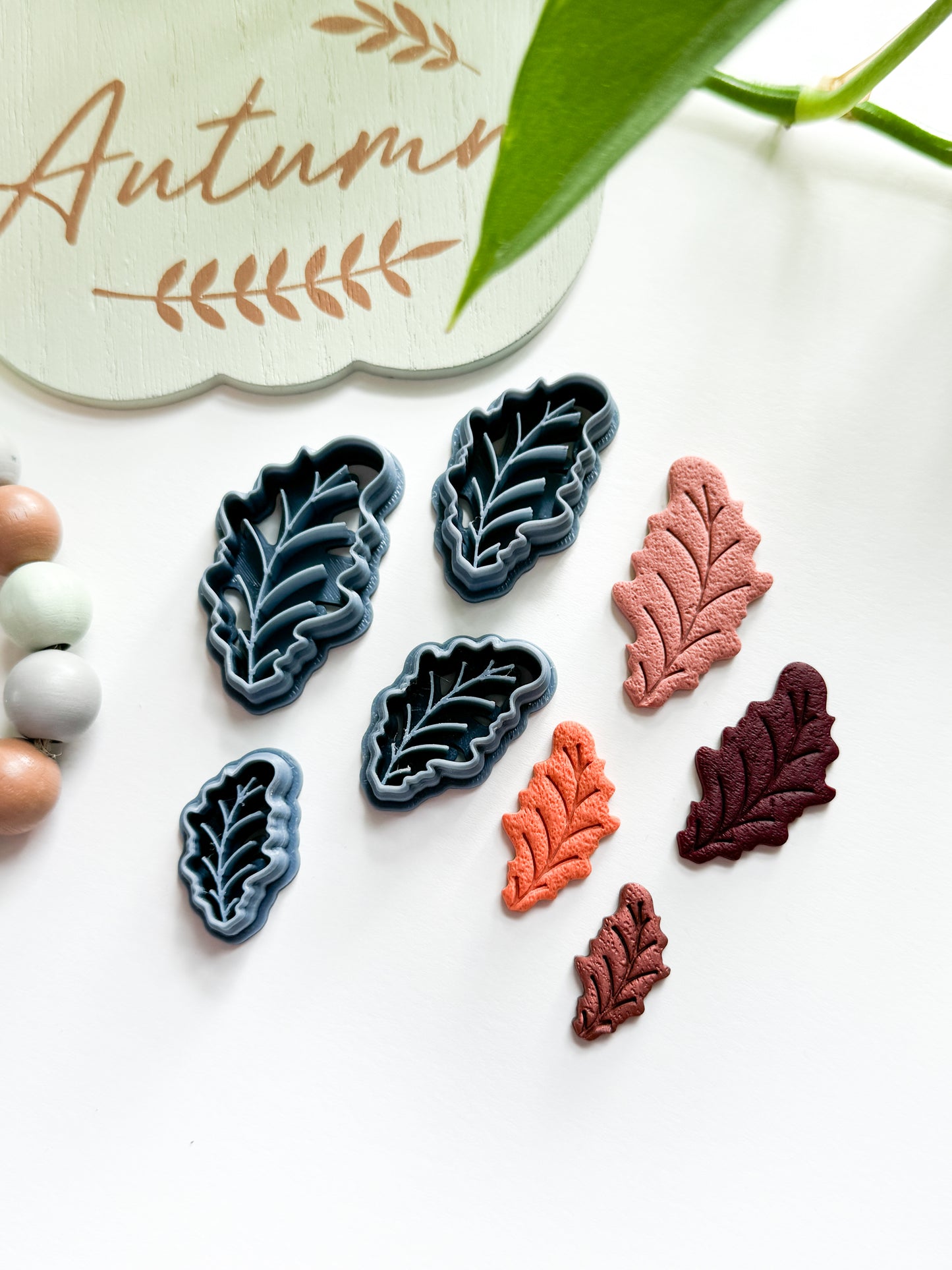 ENGLISH OAK LEAF | FALL CLAY CUTTERS