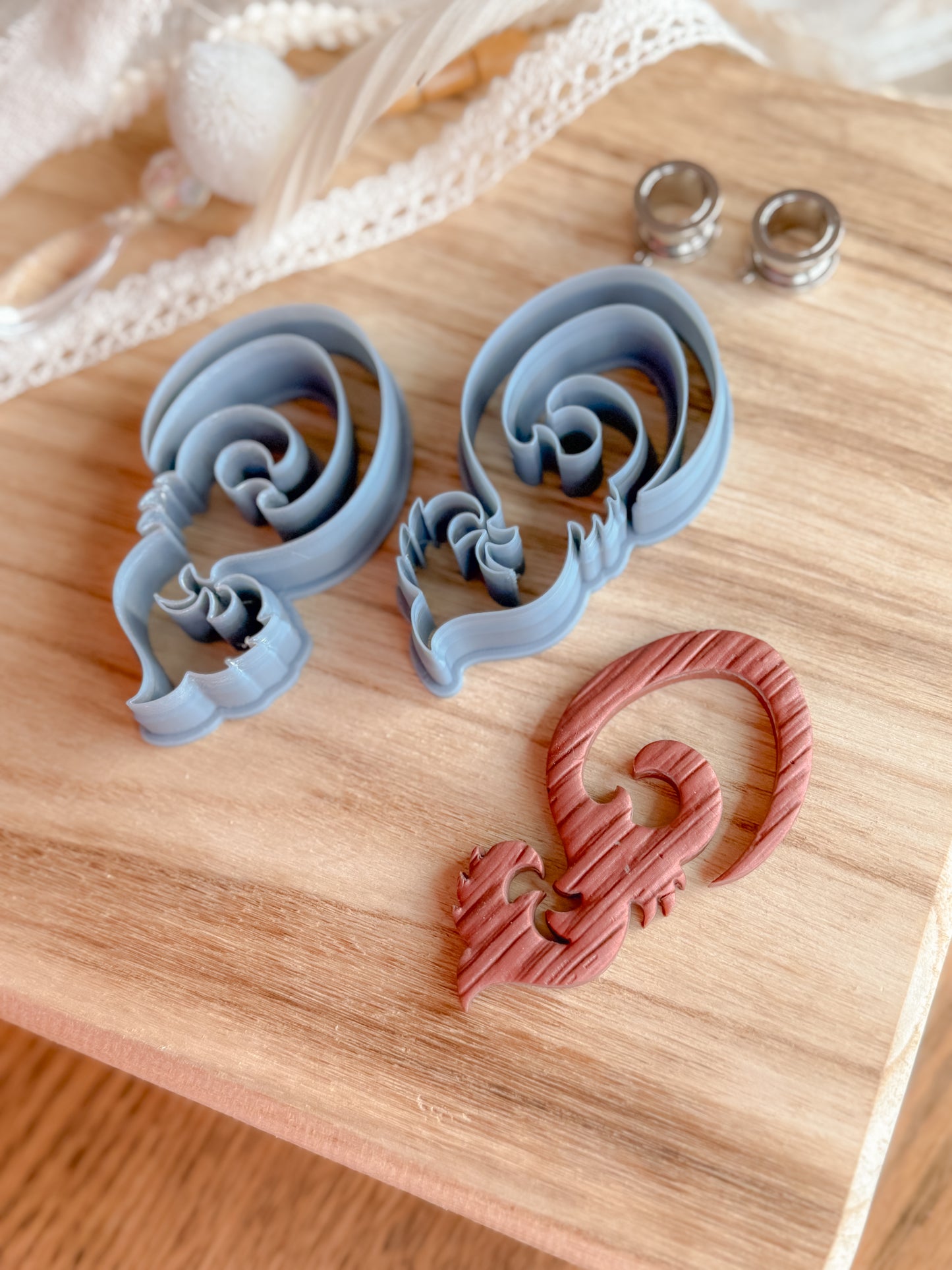 TRIBAL FILAGREE | GAUGED HANGER | CLAY CUTTER  SET