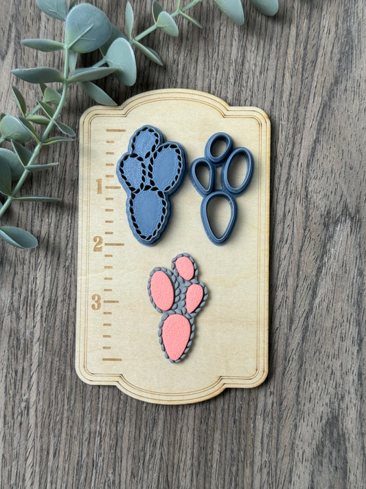 Cactus | Faux Turquoise | Country Western Clay Cutters