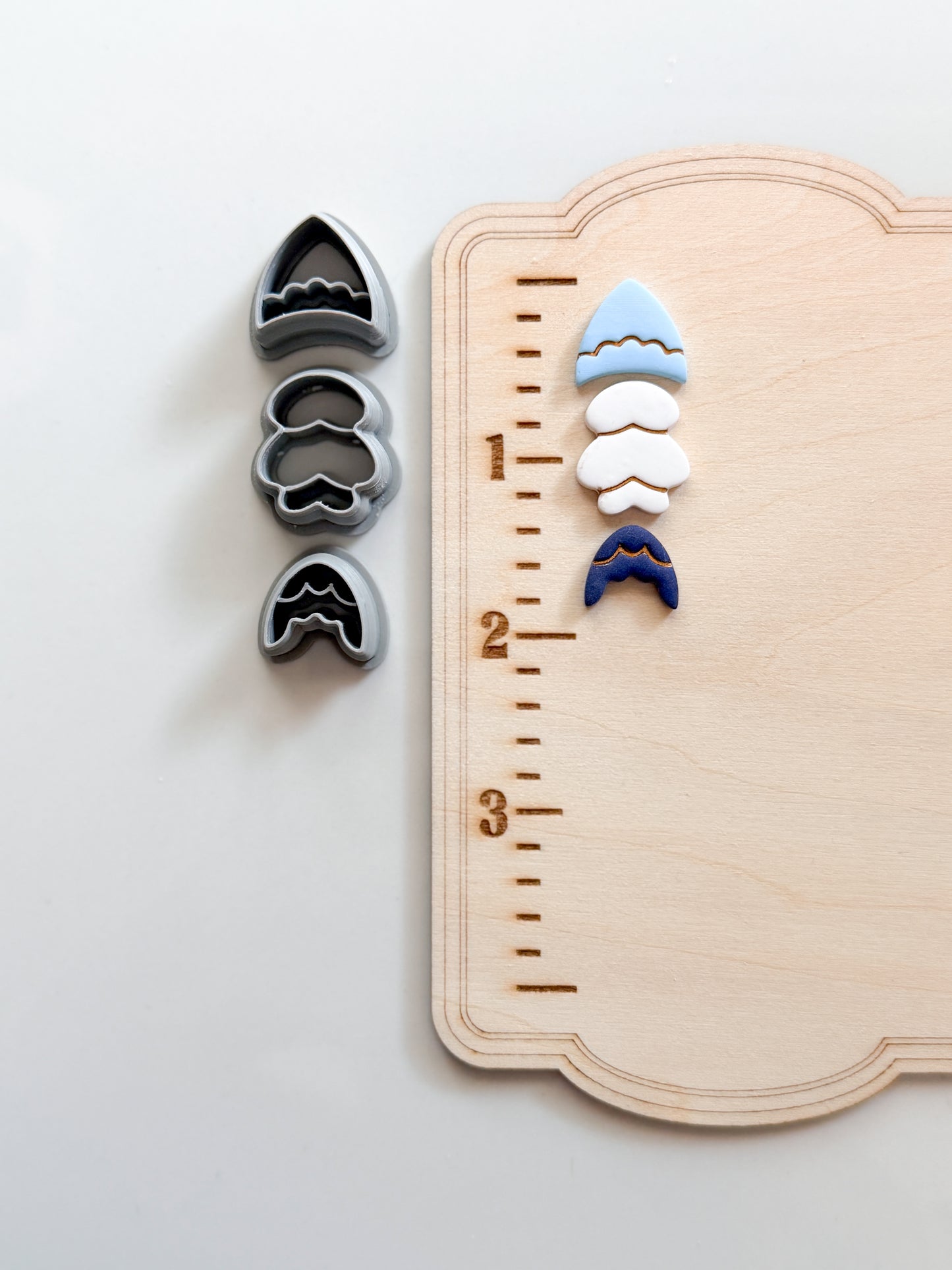 SARDINE STACK SET | OCEAN | SUMMER | CLAY CUTTERS