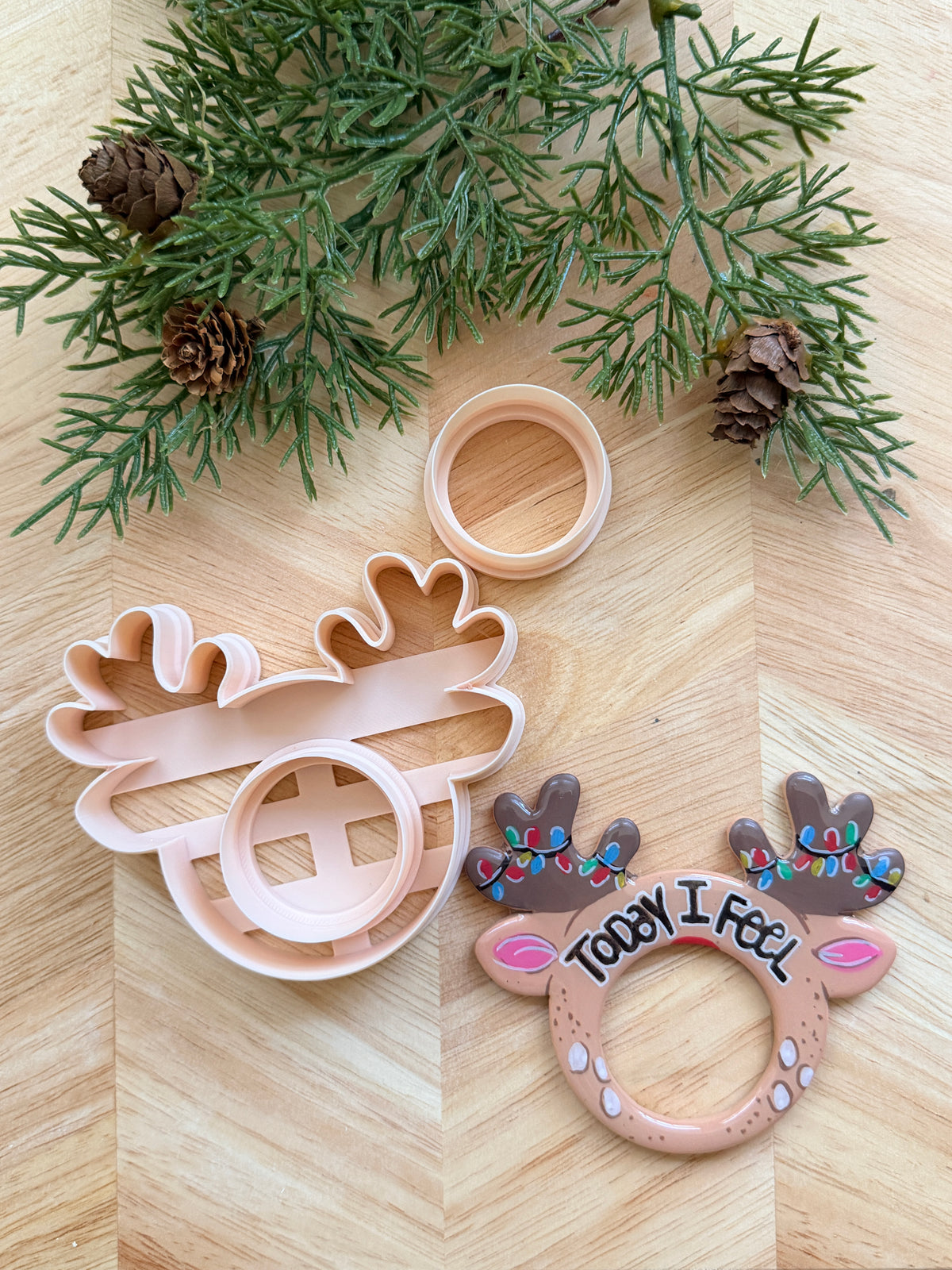 WINTER HOLIDAY MOOD MAGNET CLAY CUTTER SETS (12 OPTIONS) | POLYMER CLAY CUTTER