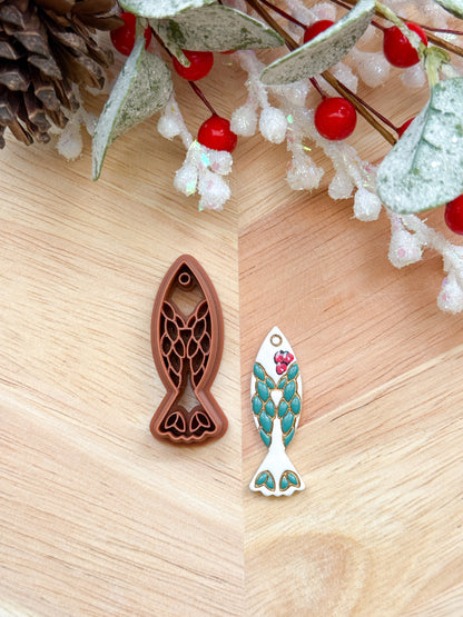SARDINE HOLLY | CHRISTMAS HOLIDAY | CLAY CUTTER