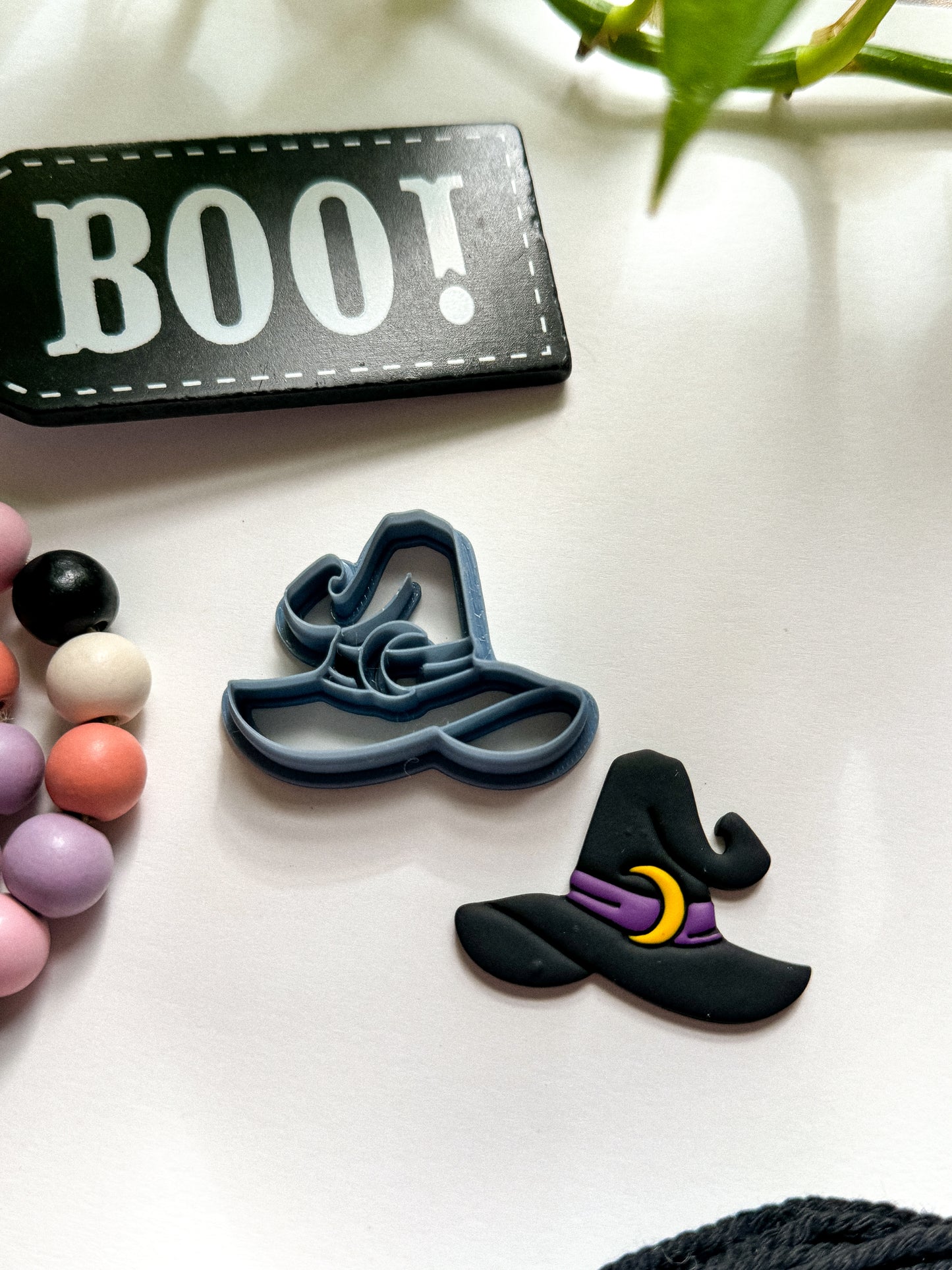 WITCH HAT WITH MOON | HALLOWEEN | CLAY CUTTERS