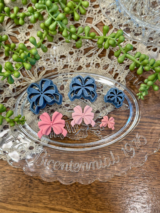 PINWHEEL BOW | COQUETTE | CLAY CUTTERS