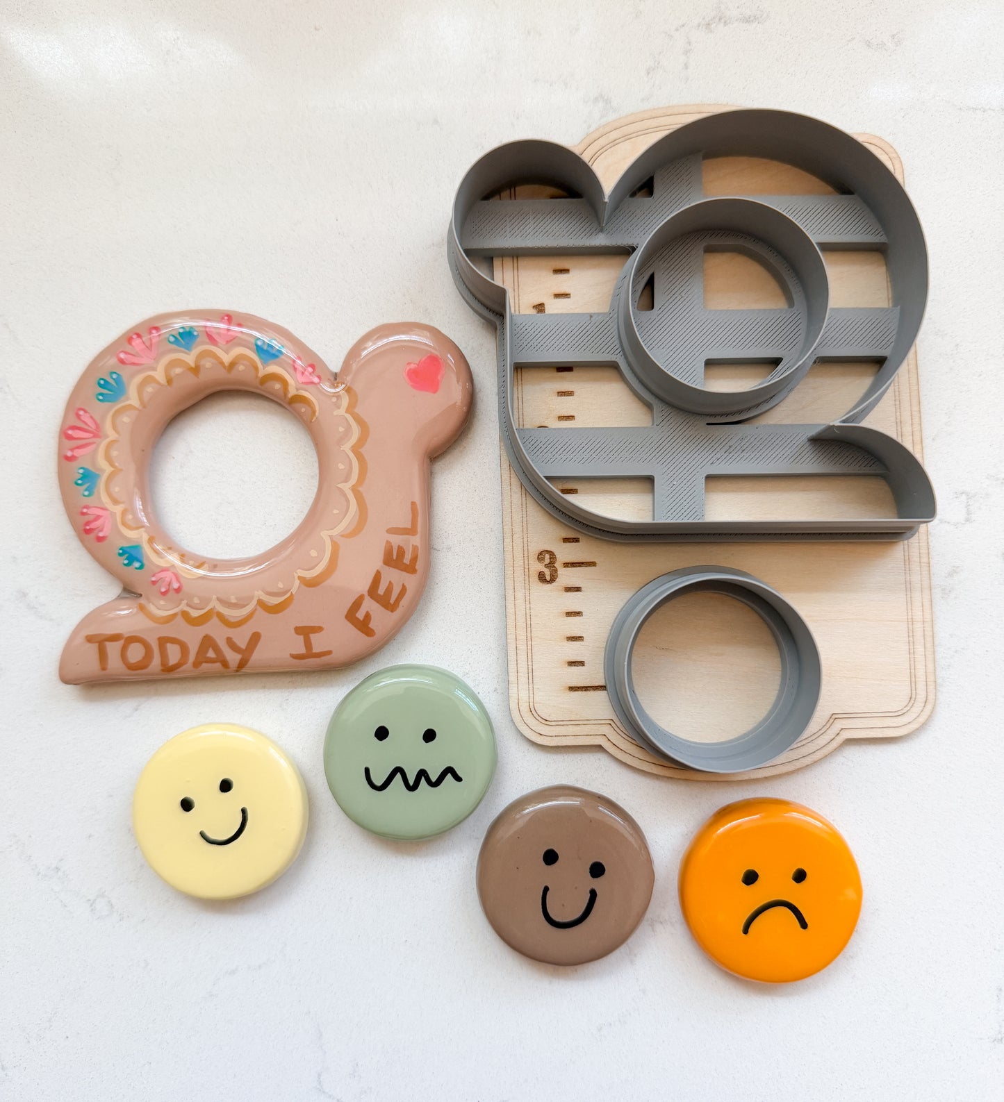 MOOD MAGNET CLAY CUTTER SETS | POLYMER CLAY CUTTER