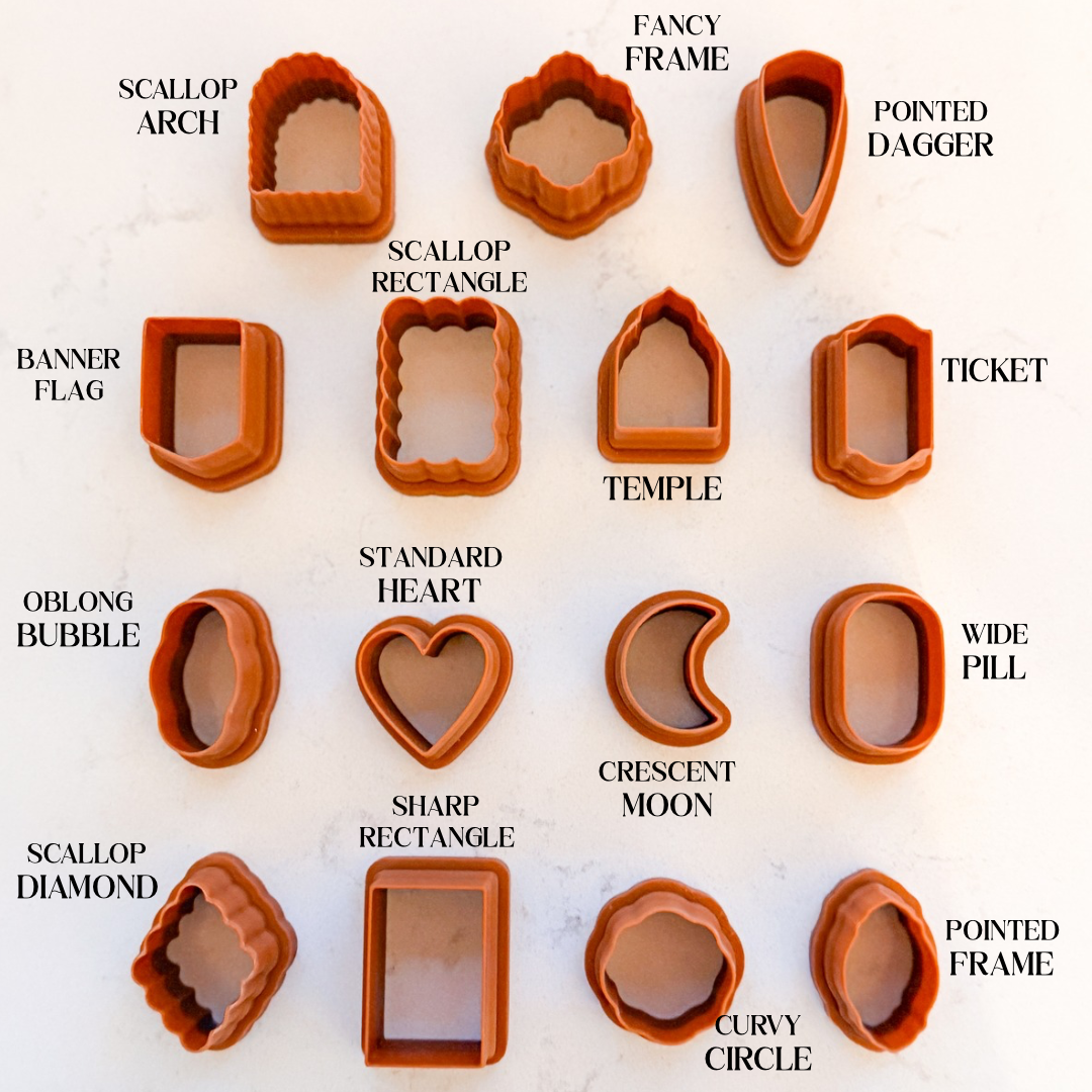 "CHARM BAR" CHARM CUTTERS | CLAY CUTTERS | POLYMER CLAY CUTTERS