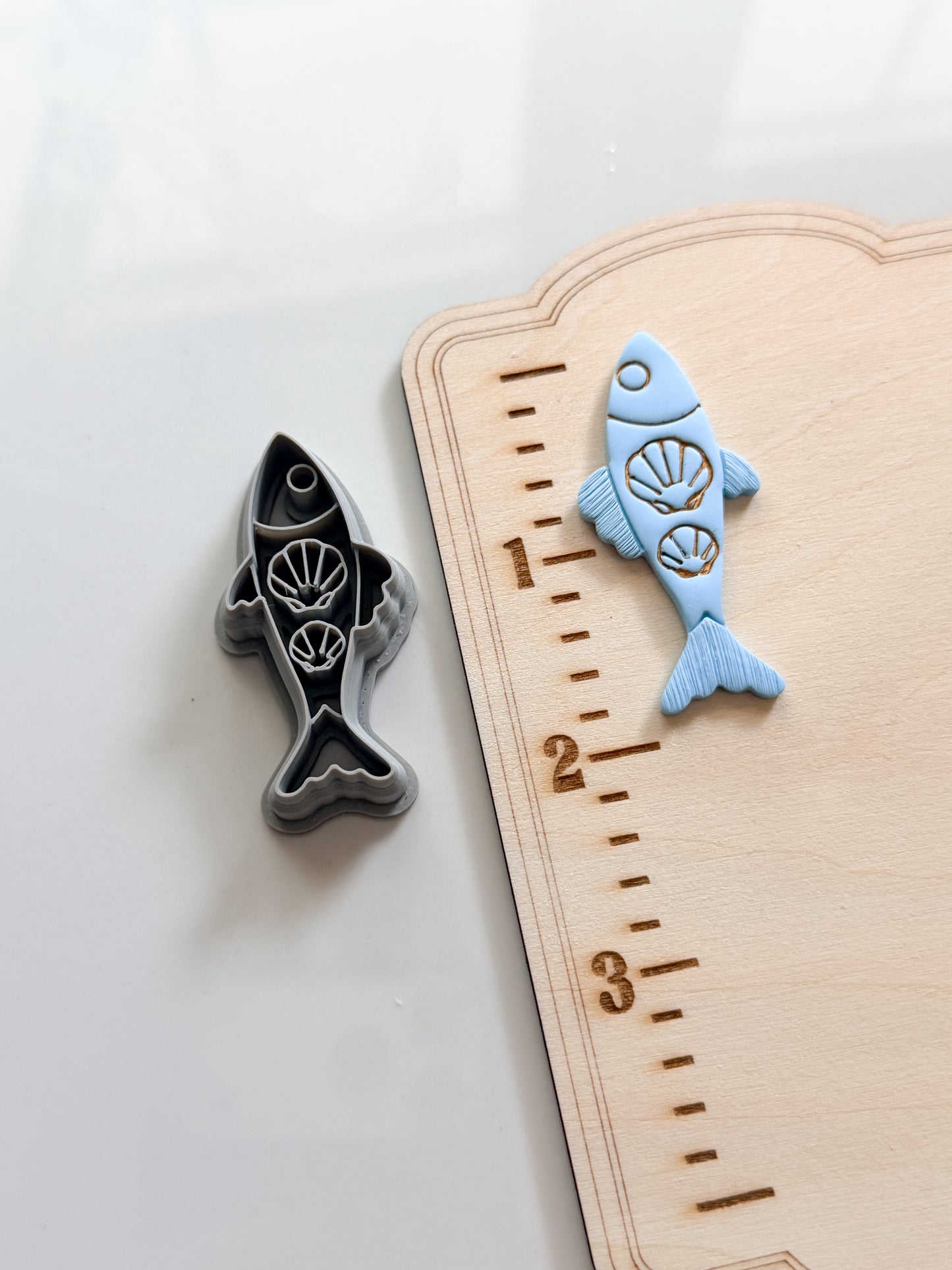 FISH SCALLOP BELLY | OCEAN | SUMMER | CLAY CUTTERS