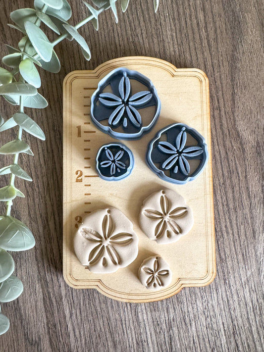 Sand Dollar | Summer Sea Life | Clay Cutters