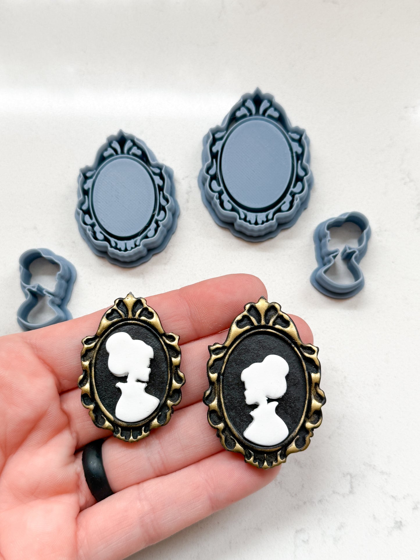 CAMEO SKELETON HEAD | HALLOWEEN 2025 | CLAY CUTTERS