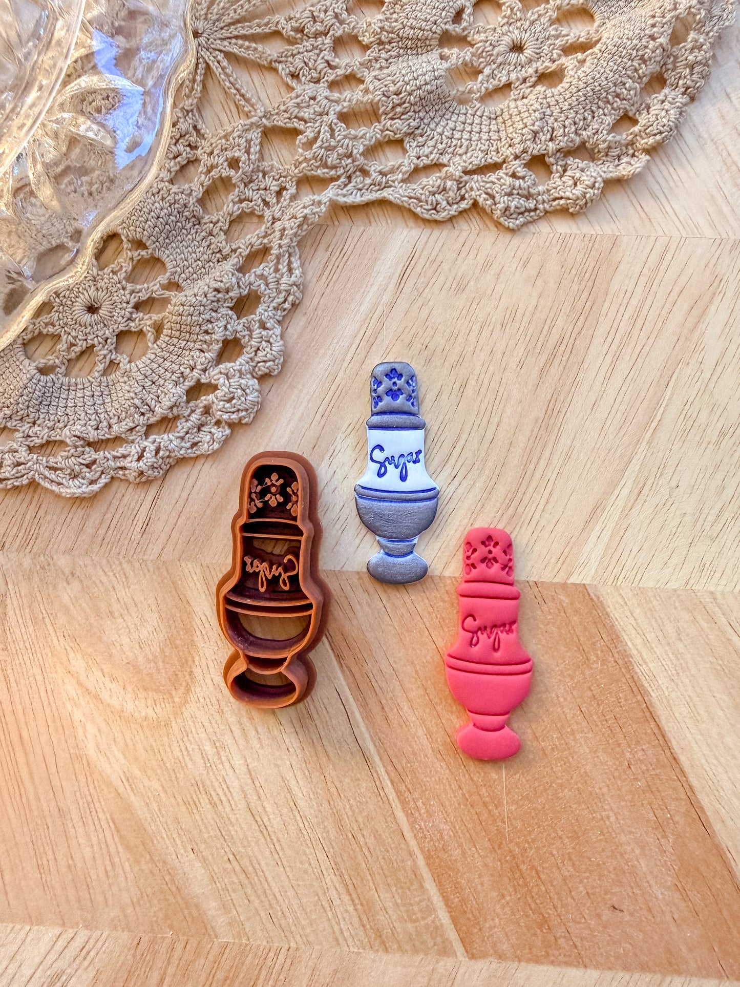 SUGAR SHAKER | VINTAGE KITCHEN | POLYMER CLAY CUTTER