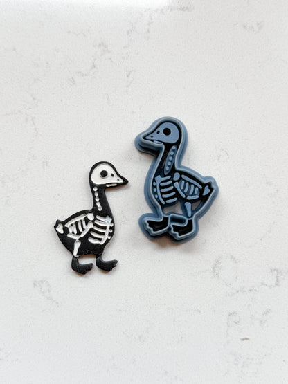 SKELETON DUCK GOOSE | HALLOWEEN 2025 | CLAY CUTTERS