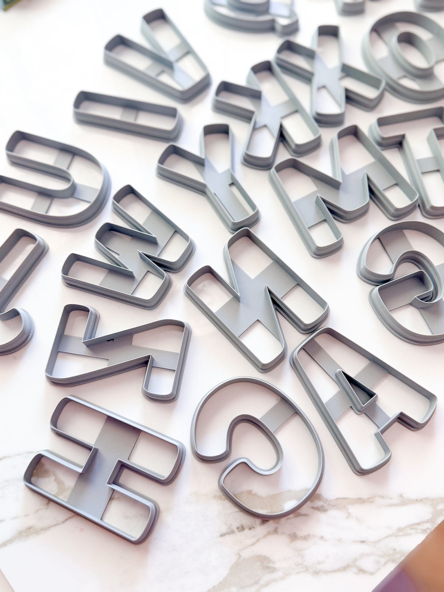 LARGE LETTERS | ALPHABET | POLYMER CLAY CUTTERS