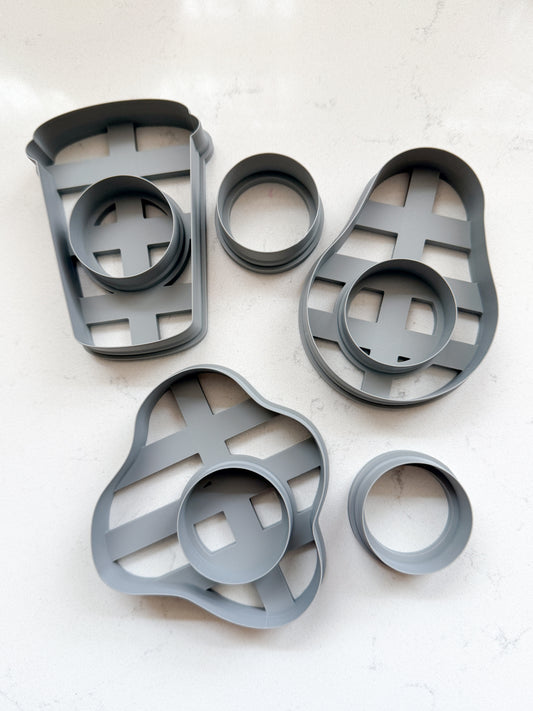 MOOD MAGNET CLAY CUTTER SET | POLYMER CLAY CUTTER