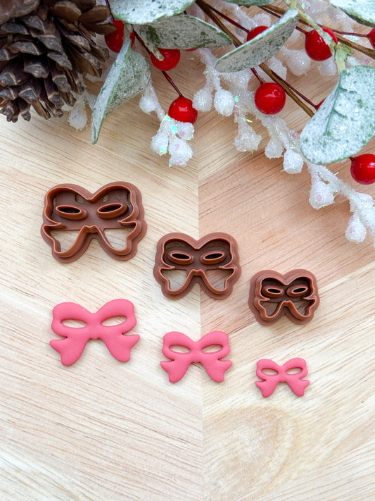 BOW | CHRISTMAS HOLIDAY | CLAY CUTTER
