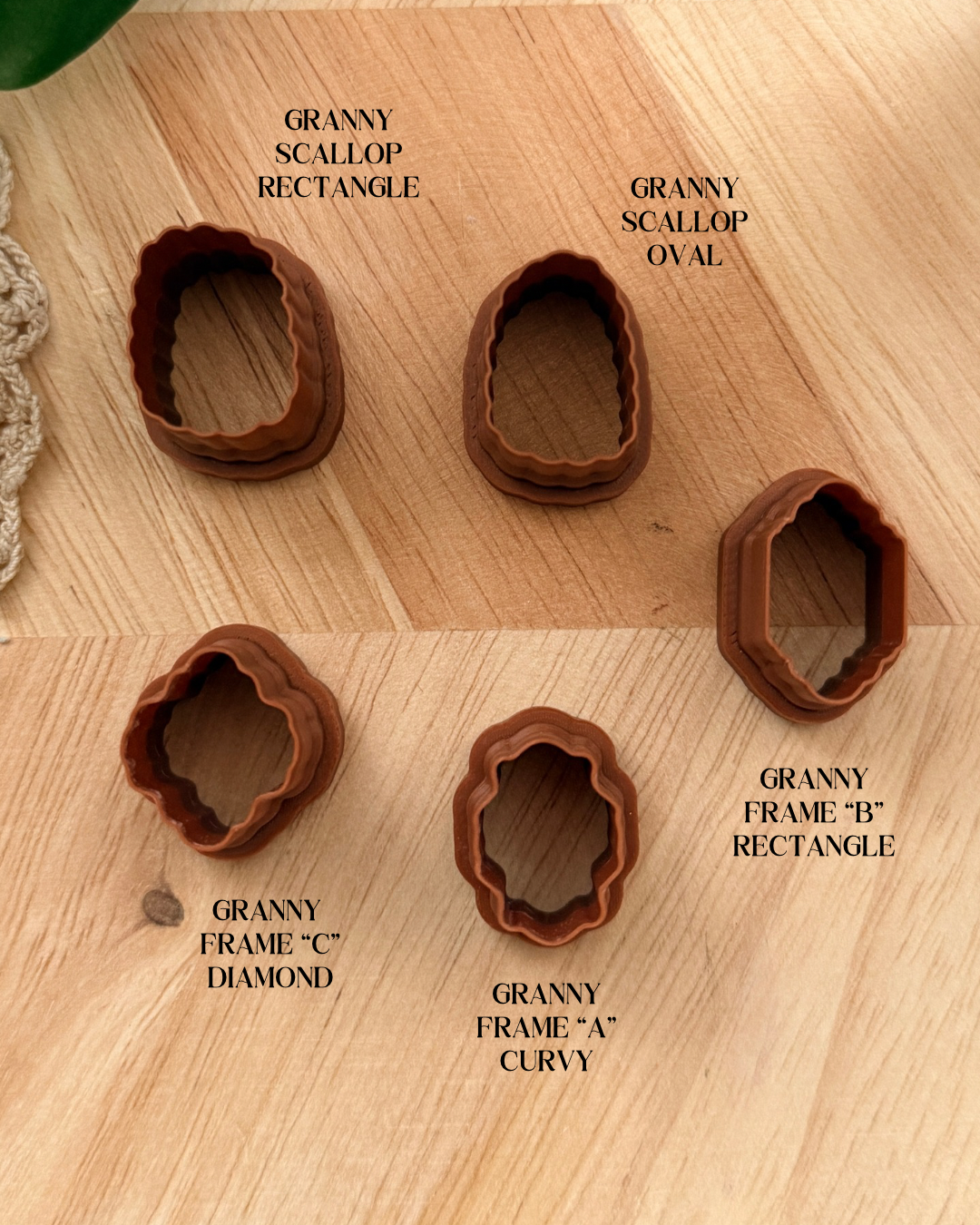 "CHARM BAR" CHARM CUTTERS | CLAY CUTTERS | POLYMER CLAY CUTTERS