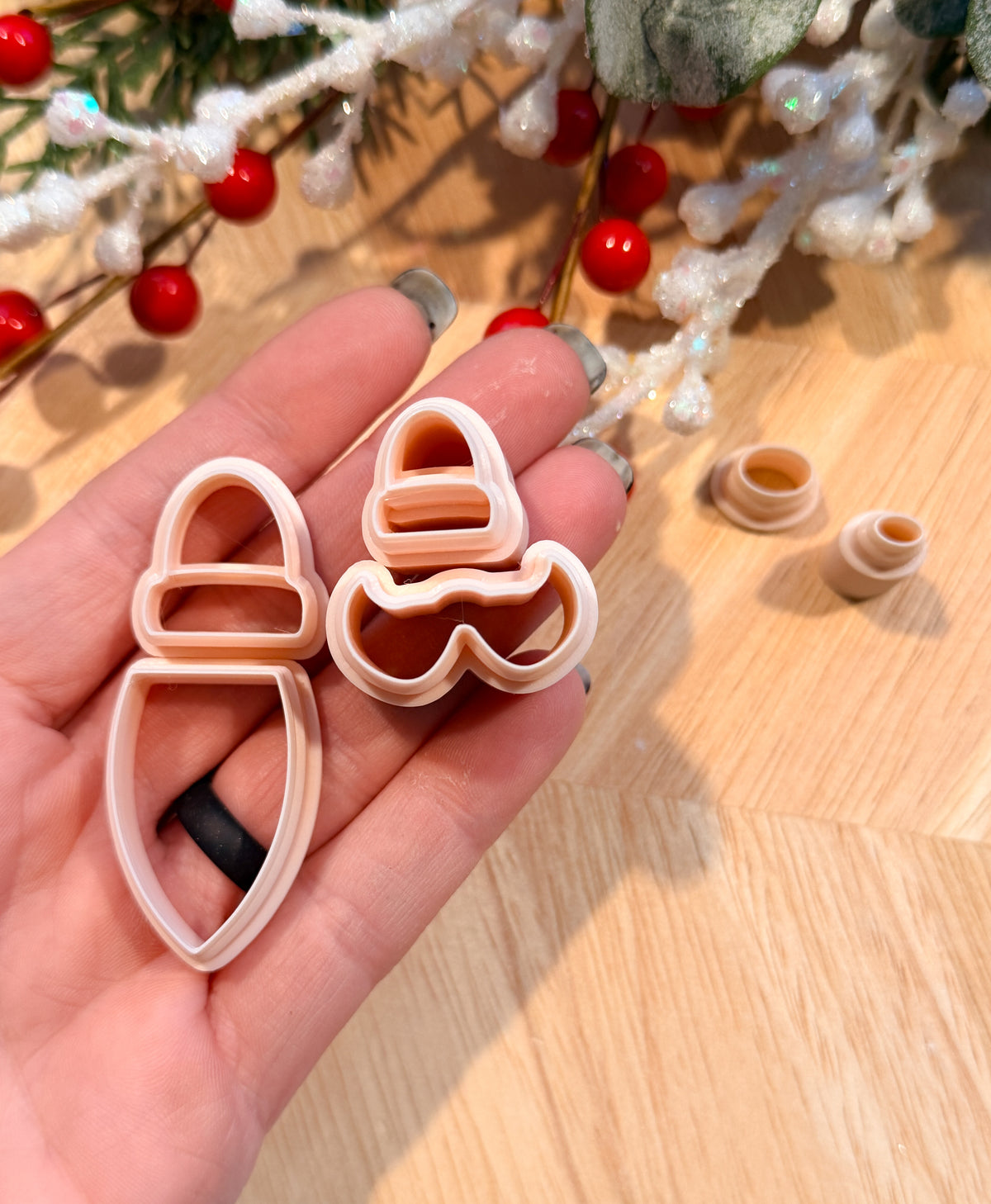 GNOME BUILDER CLAY CUTTER | CHRISTMAS | POLYMER CLAY CUTTER