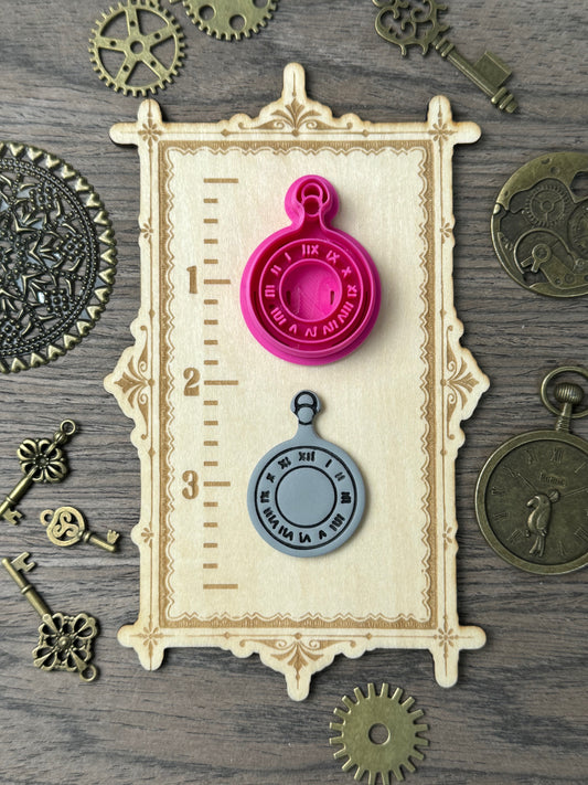 Steampunk Pocket Watch | Clock Clay Cutter