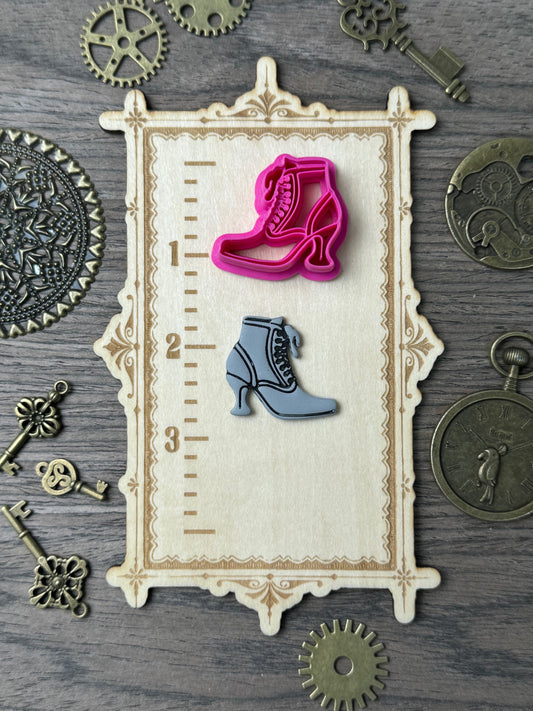 Steampunk Ladies Shoe Clay Cutter