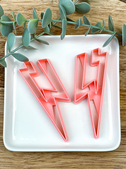 Lightening Bolt Statement Clay Cutter Set