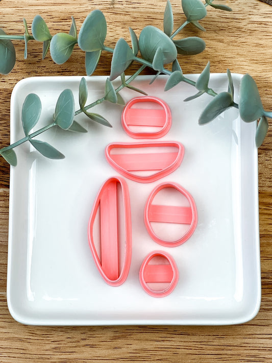"Mable" Organic Statement Clay Cutter Set