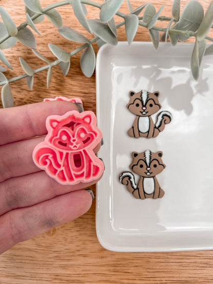 Chipmunk | Woodland Animal Clay Cutter Set