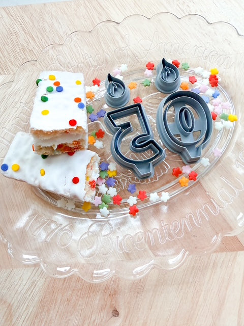 BIRTHDAY NUMBER CANDLES | NUMBERS | POLYMER CLAY CUTTERS