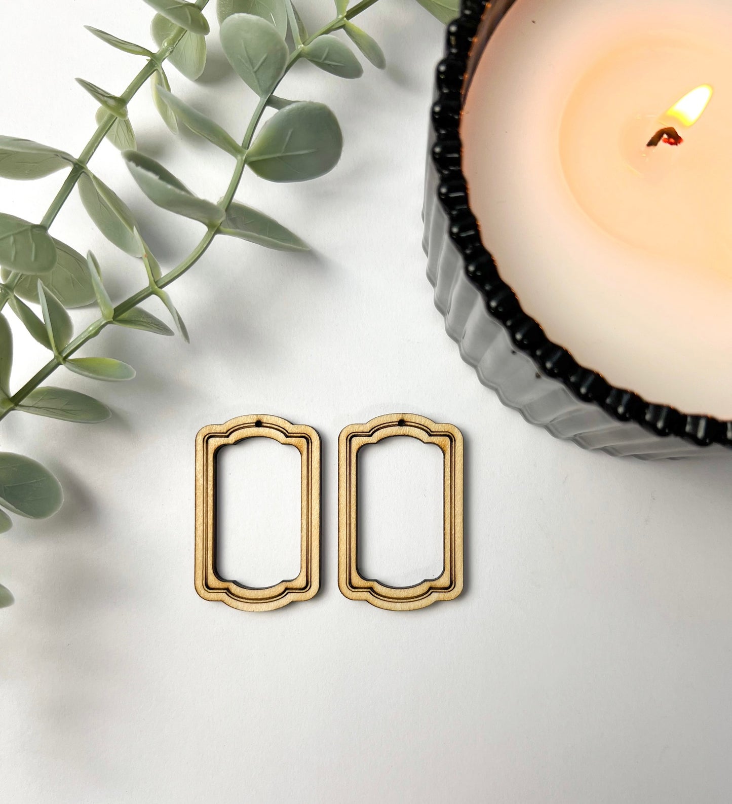 WOODEN MINI FRAMES | EARRING FINDINGS