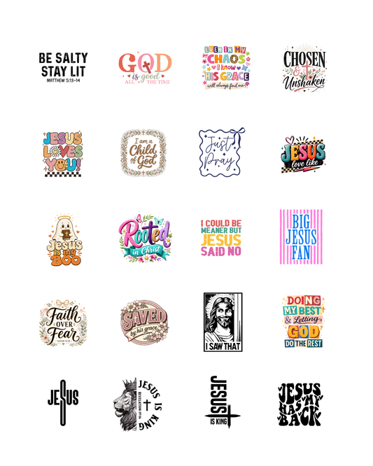 PCC 2355 GOD Transfer Paper | THE CHARM BAR