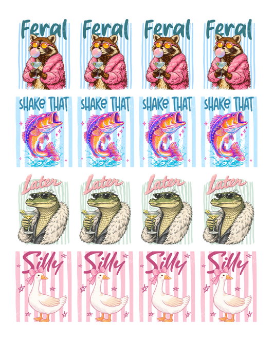 TILE 12 LATER GAOR TRANSFER PAPER SET | TRANSFER PAPER & CLAY CUTTER