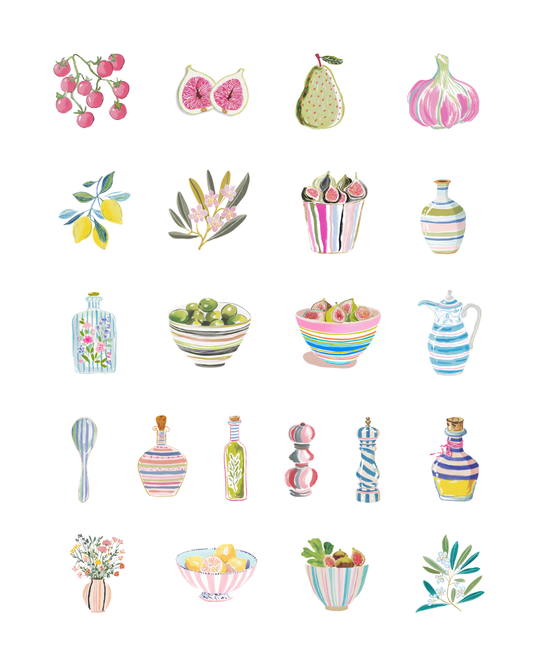 PCC 2280 LA DOLCE VITA PANTRY Transfer Paper | THE CHARM BAR