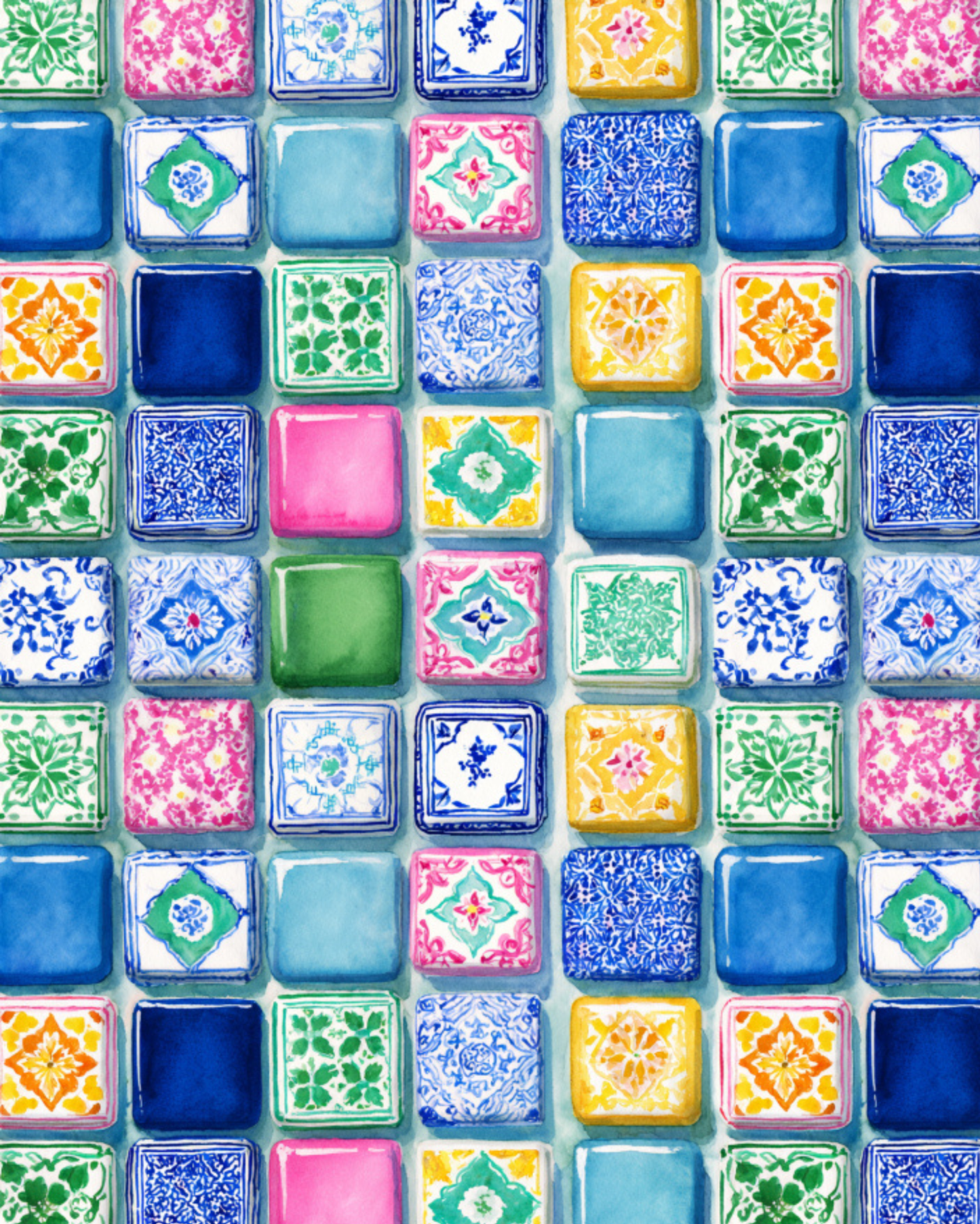 MAHJONG PCC 1001 | TRANSFER PAPER FOR POLYMER CLAY