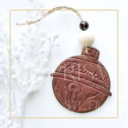 Krampus Bell STL File | Digital Instant Download | 3D Printing STL File | Polymer Clay Tool | Polymer Clay Cutter STL File