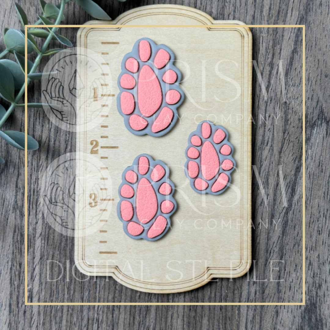 WESTERN FAUX TURQ OBLONG CLUSTER BUNDLE CUTTER STL File | Digital Instant Download | 3D Printing STL File | Polymer Clay Cutter | Polymer Clay Cutter STL File (Copy) (Copy) (Copy)