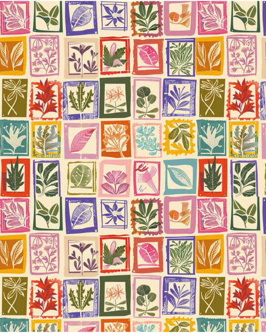 PCC 1031 DOODLE GARDEN Transfer Paper | THE CHARM BAR