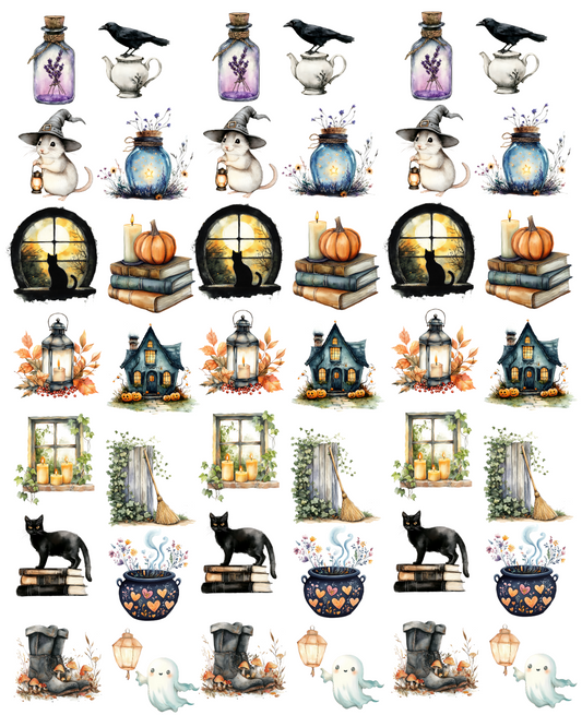 PCC 1004 HALLOWEENISH Transfer Paper | THE CHARM BAR