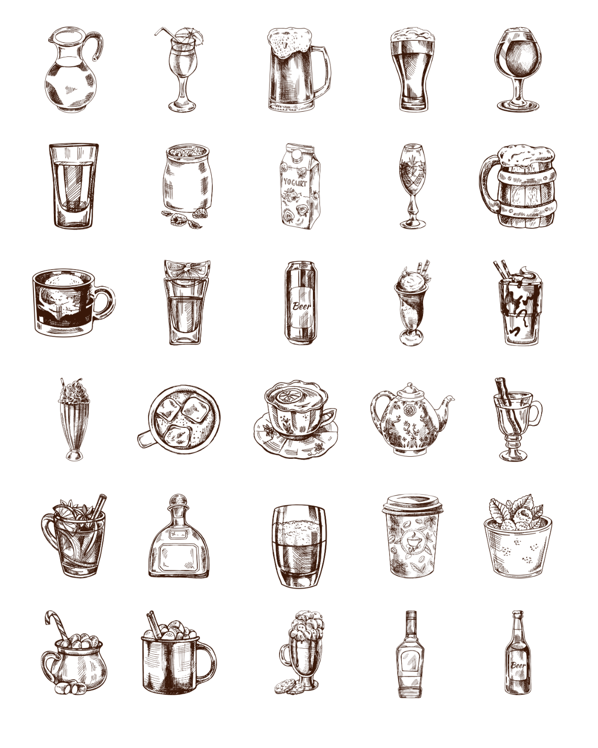 PCC 1060 BEVERAGES Transfer Paper | THE CHARM BAR