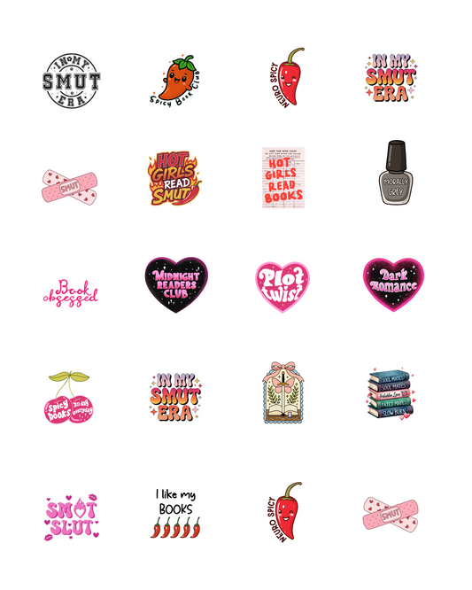 PCC 1055 BOOK SMUT Transfer Paper | THE CHARM BAR