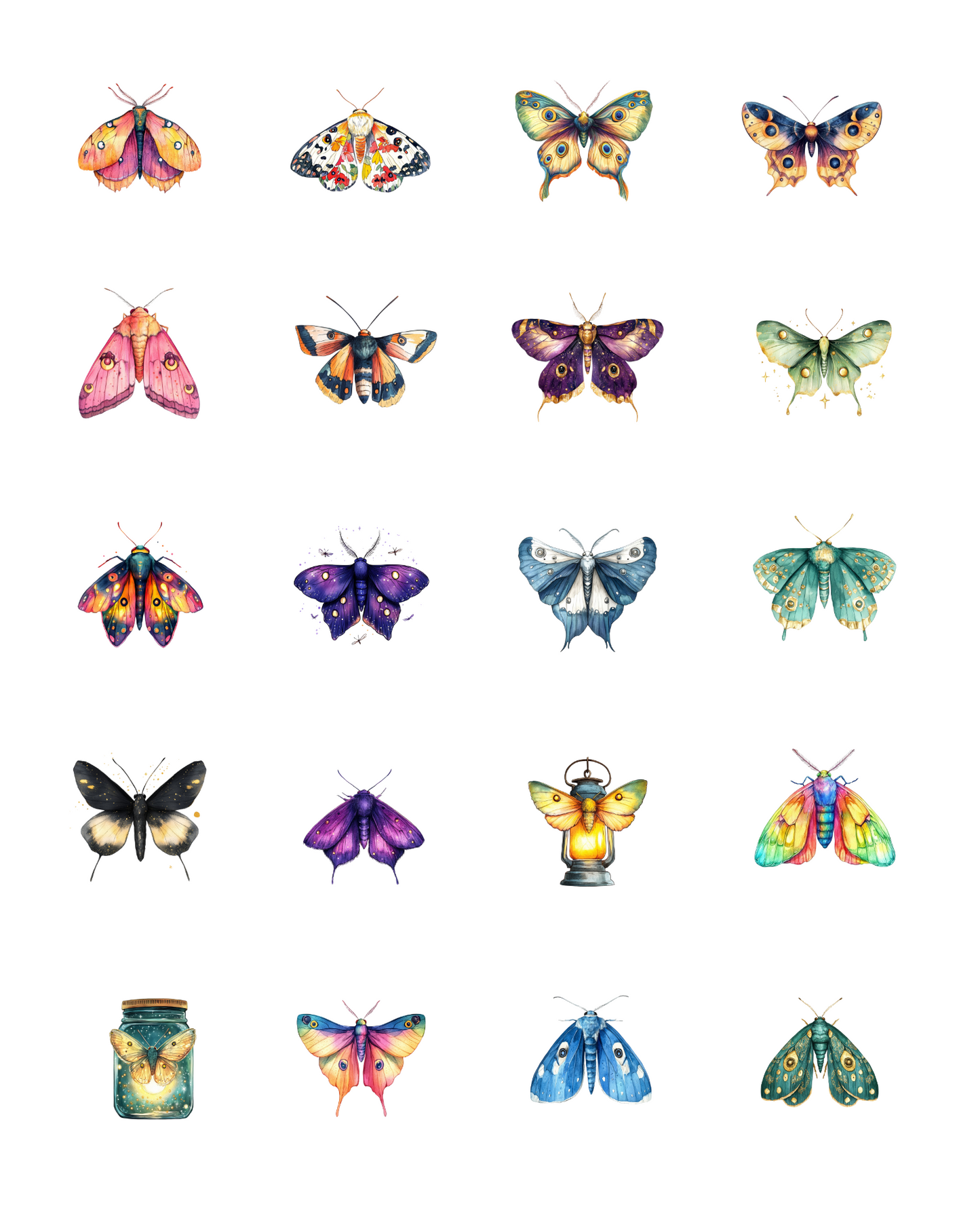 PCC 1021 MOTHS Transfer Paper | THE CHARM BAR