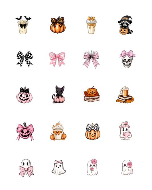 PCC 1076 HALLOWEEN "B" Transfer Paper | THE CHARM BAR
