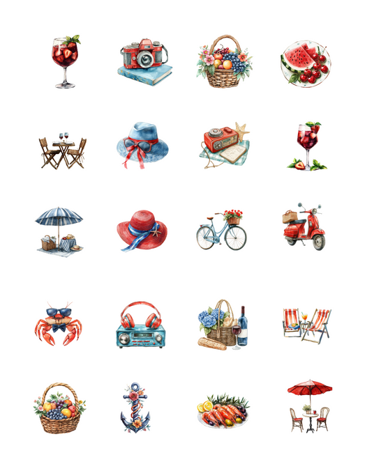 PCC 1073 FRENCH RIVIERA Transfer Paper | THE CHARM BAR