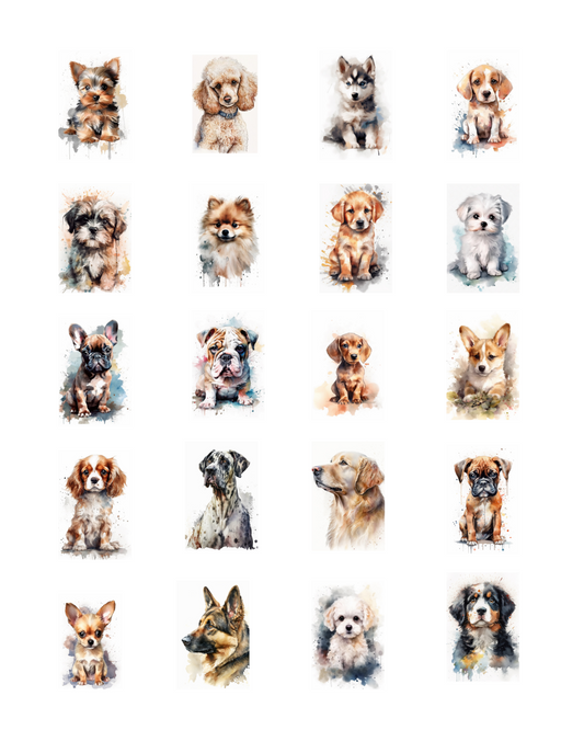 PCC 1084 DOGS Transfer Paper | THE CHARM BAR