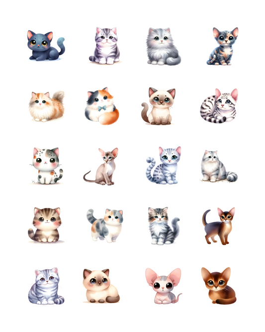 PCC 1086 CATS Transfer Paper | THE CHARM BAR
