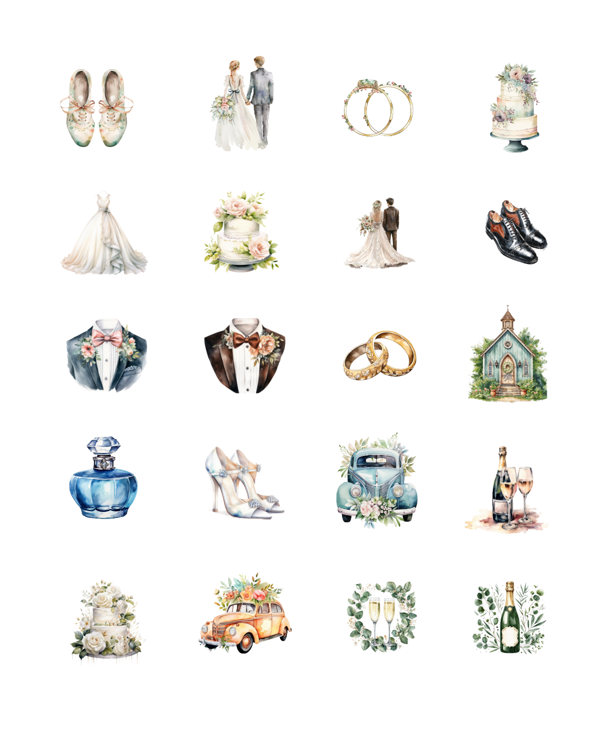 PCC 2002 WHIMSICAL WEDDING Transfer Paper | THE CHARM BAR