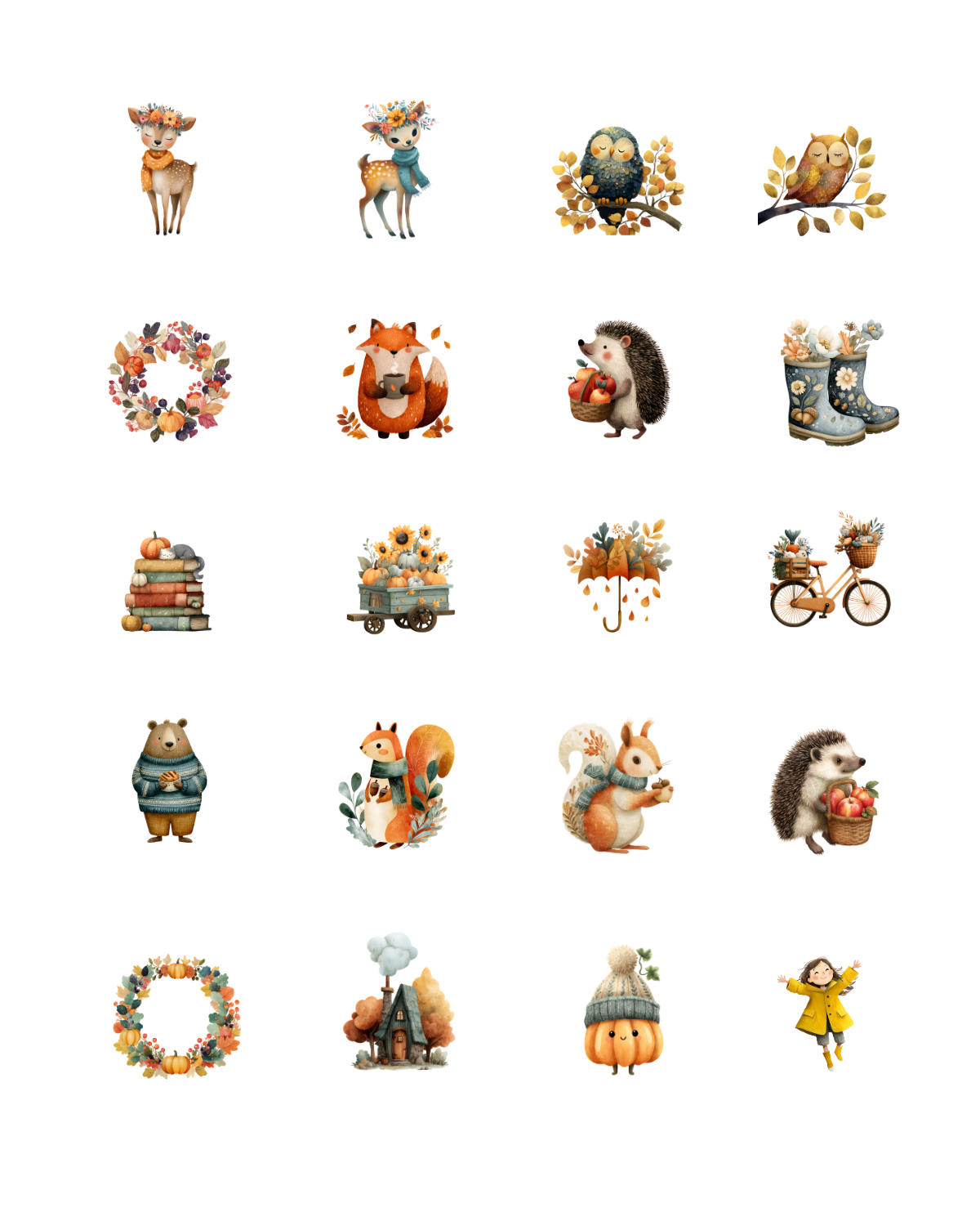 PCC 1098 MORE AUTUMN Transfer Paper | THE CHARM BAR