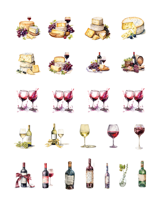 PCC 2003 WINE Transfer Paper | THE CHARM BAR